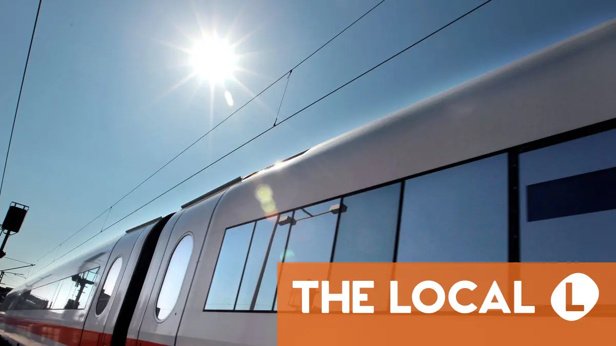 Passengers can get refunds on Deutsche Bahn tickets during the heatwave