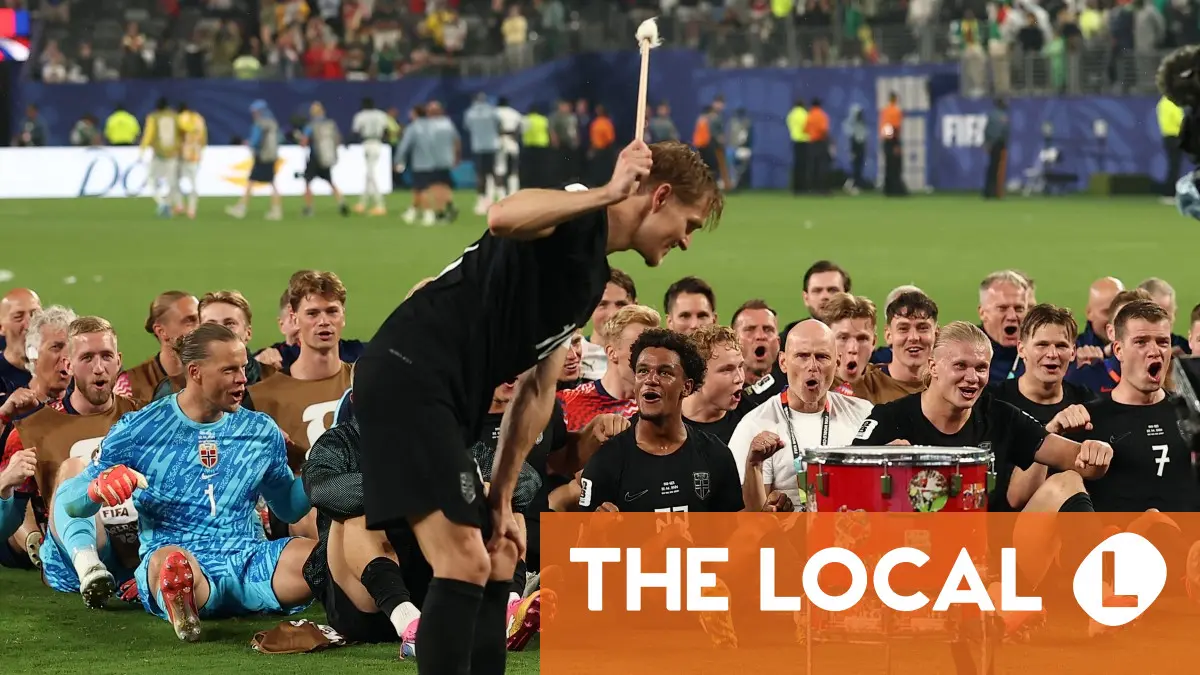 What's the story behind Norway's 'Viking row' football chant