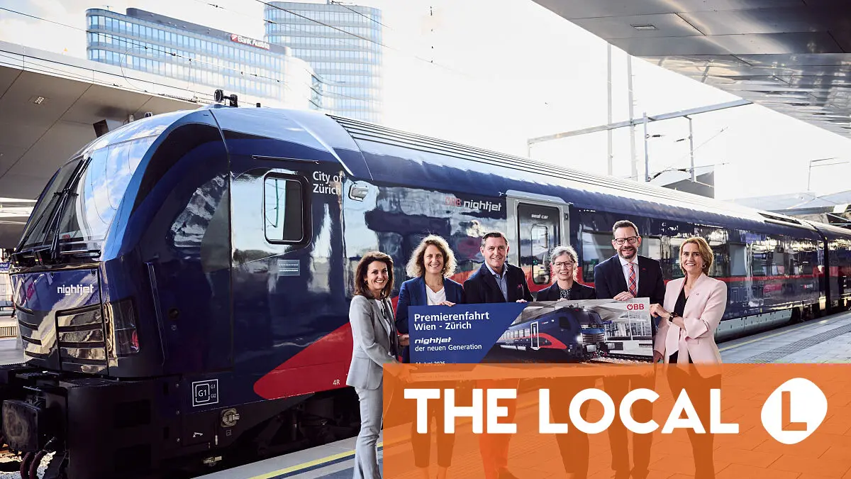What you need to know about the new Zurich-Vienna night trains