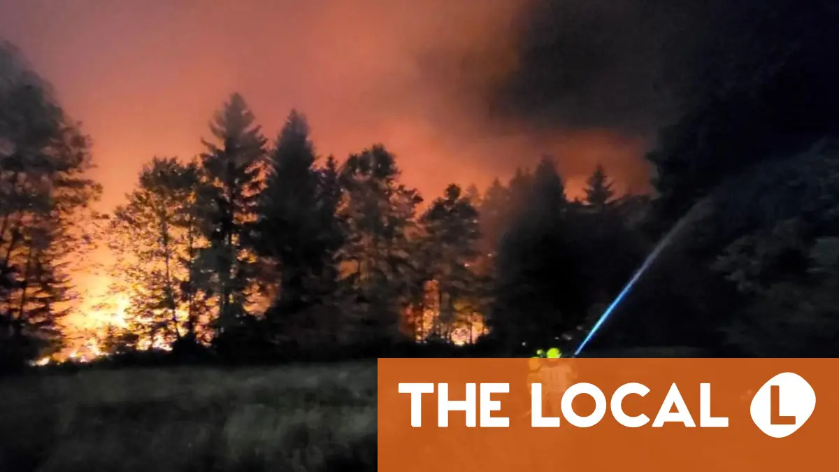 MAP: How to get the latest wildfire information and alerts in Germany