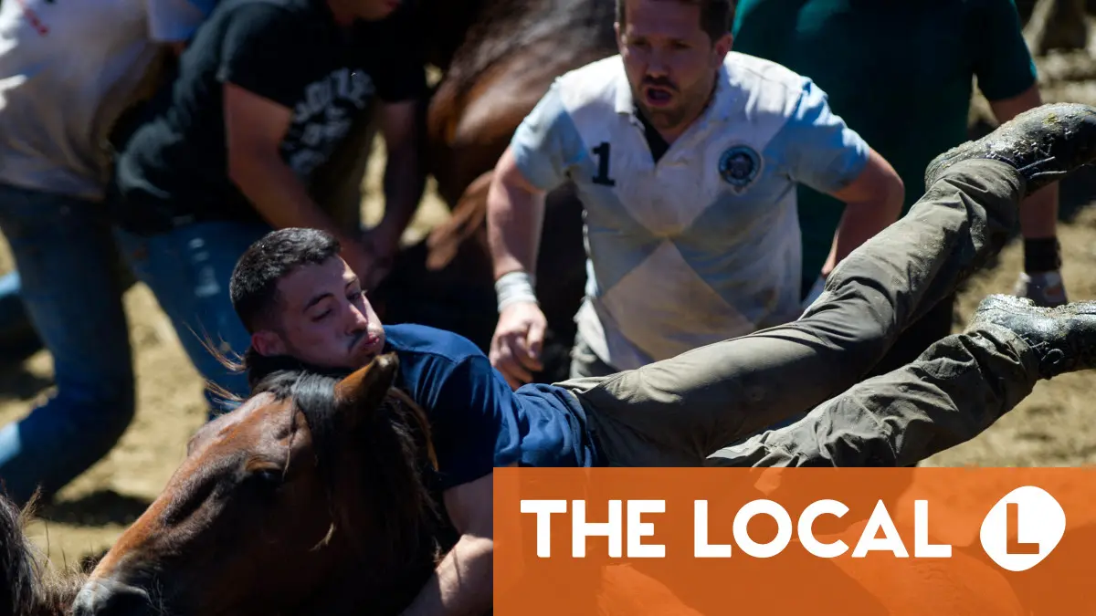 Rapa das Bestas: Why men wrestle horses at Spain's 'Shearing of the Beasts'