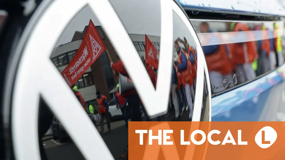 Unions protest in Germany as Volkswagen pitches job cuts and plant closures