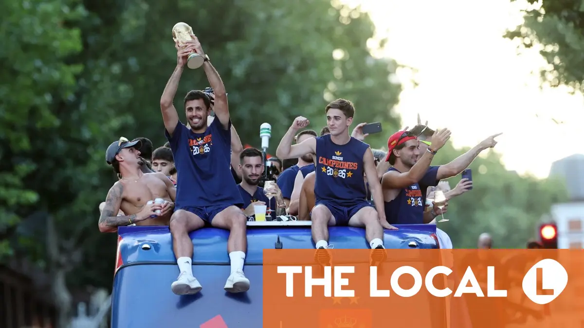 World Cup champs Spain lap up adulation of two million people on bus parade