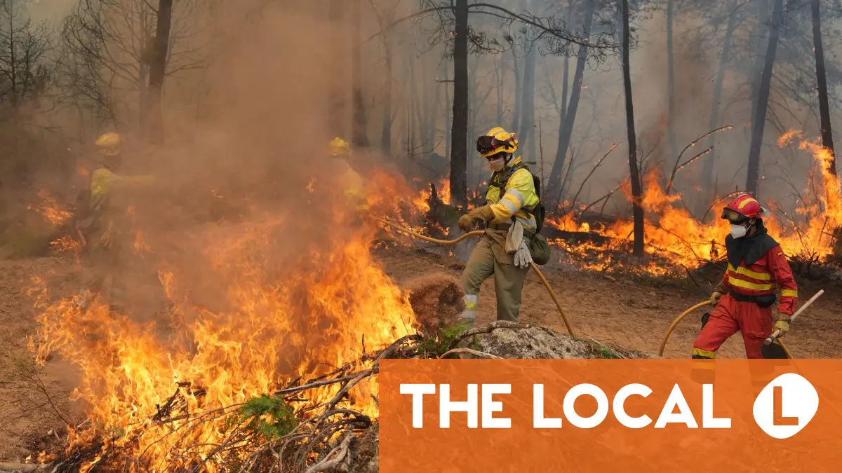 New Spain fire forces evacuation of 800 near Portugal border