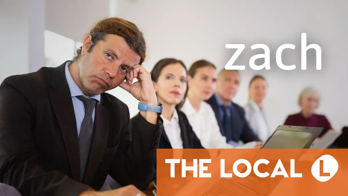 German Word of the Day: zach