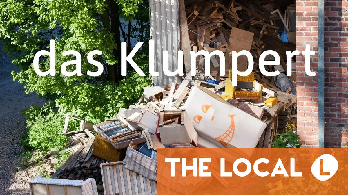 German Word of the Day: das Klumpert