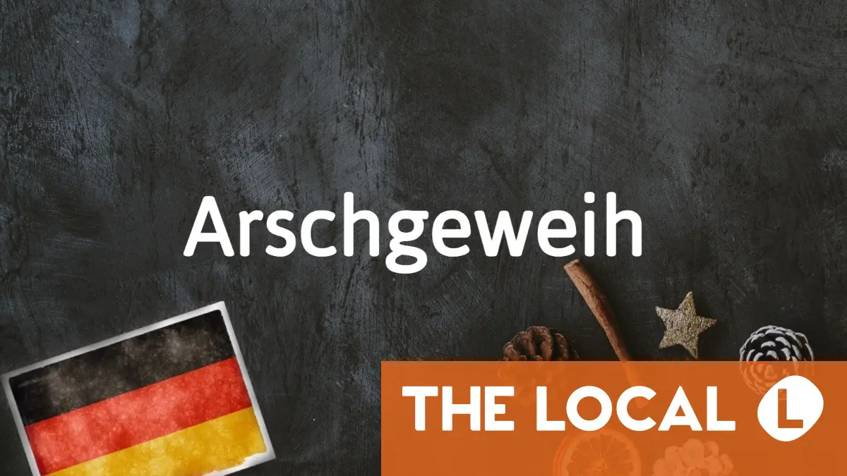 German word of the day: Arschgeweih