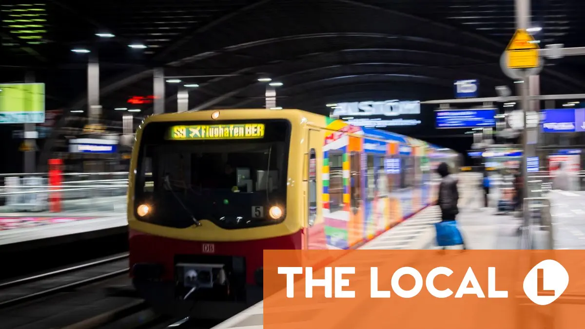 Berlin's S-Bahn airport connections disrupted until end of August