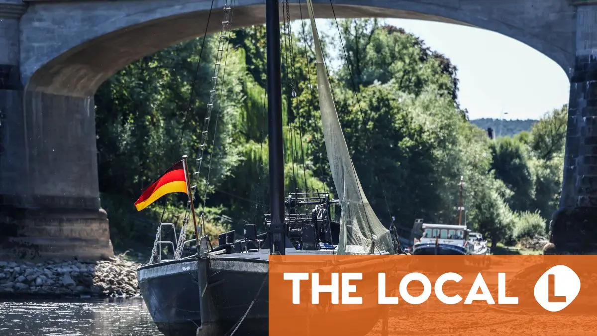 In pictures: Germany's rivers fall to historic lows