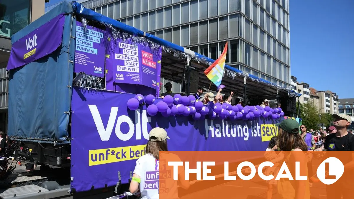 What is Volt and how does it plan to 'unf*ck' Berlin?