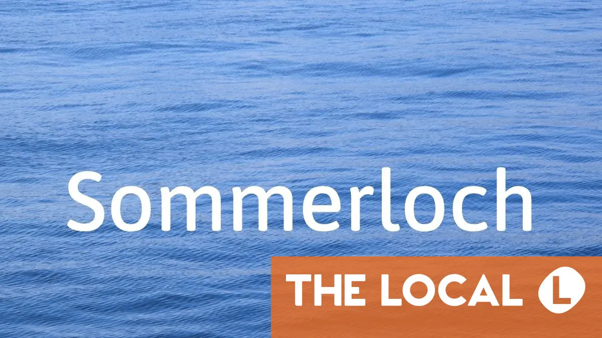 German Word of the Day: Sommerloch