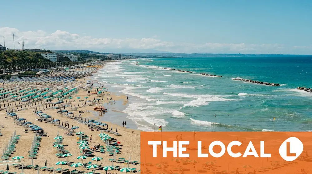 MAP: Where Italy's private beaches cost the most – and where you can save money
