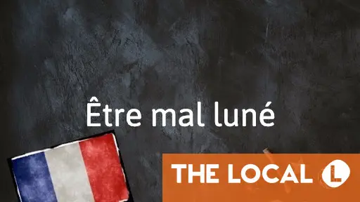
            French Expression of the Day: Être mal luné
        
