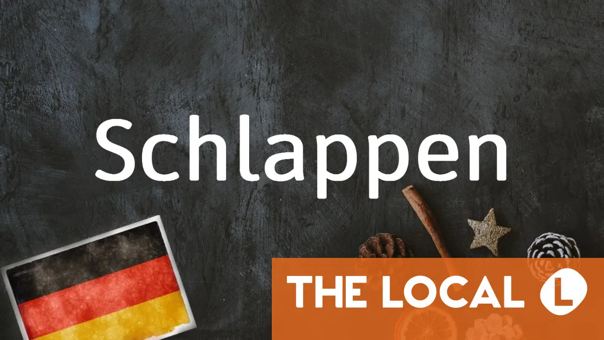 German word of the day: Schlappen