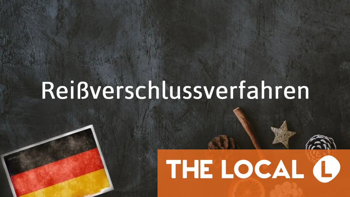German word of the day: Reißverschlussverfahren