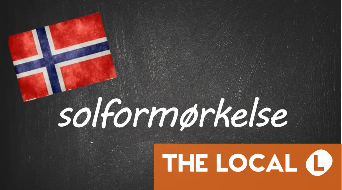 Norwegian word of the day: Solformørkelse