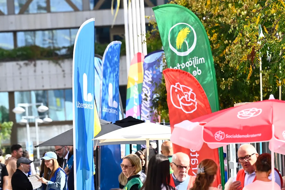 Opposition's lead sinks to 3.2 points in new Swedish election poll