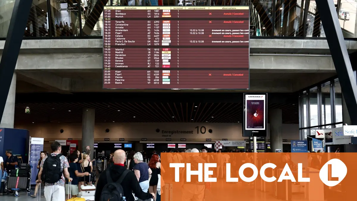 Air passengers in France face flight delays and cancellations due to strike