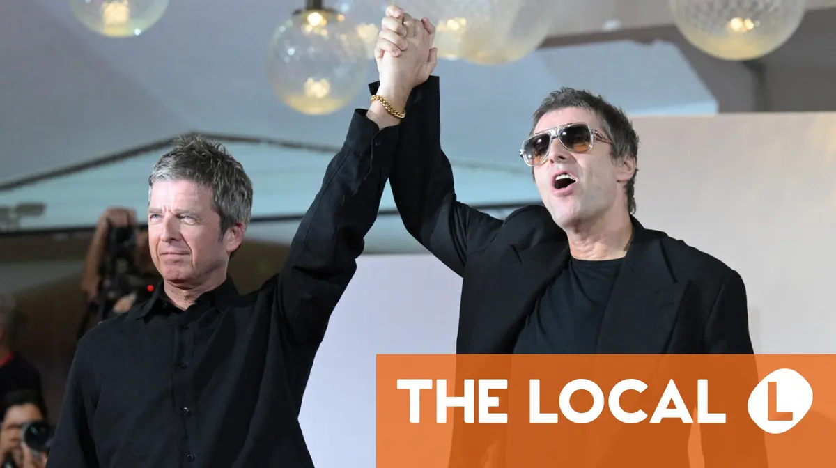 British rockers Oasis announce tour dates in Paris, Munich, Barcelona and Rome