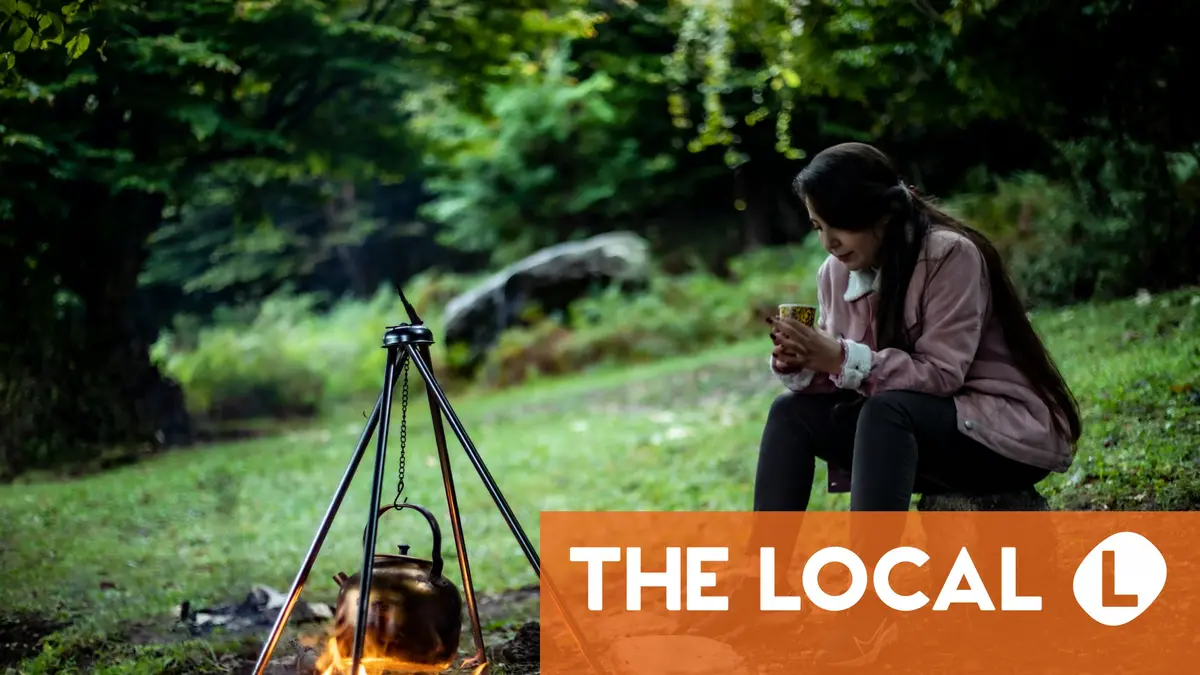 What are Norway's rules for having a campfire in autumn?