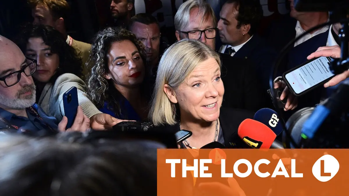 Left-wing bloc looks set to win power in Sweden, according to exit polls