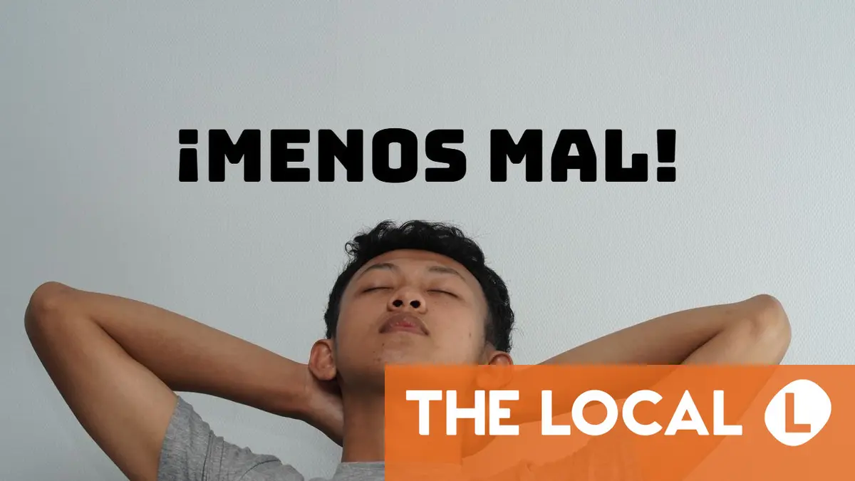 Spanish Expression of the Day: ¡Menos mal!