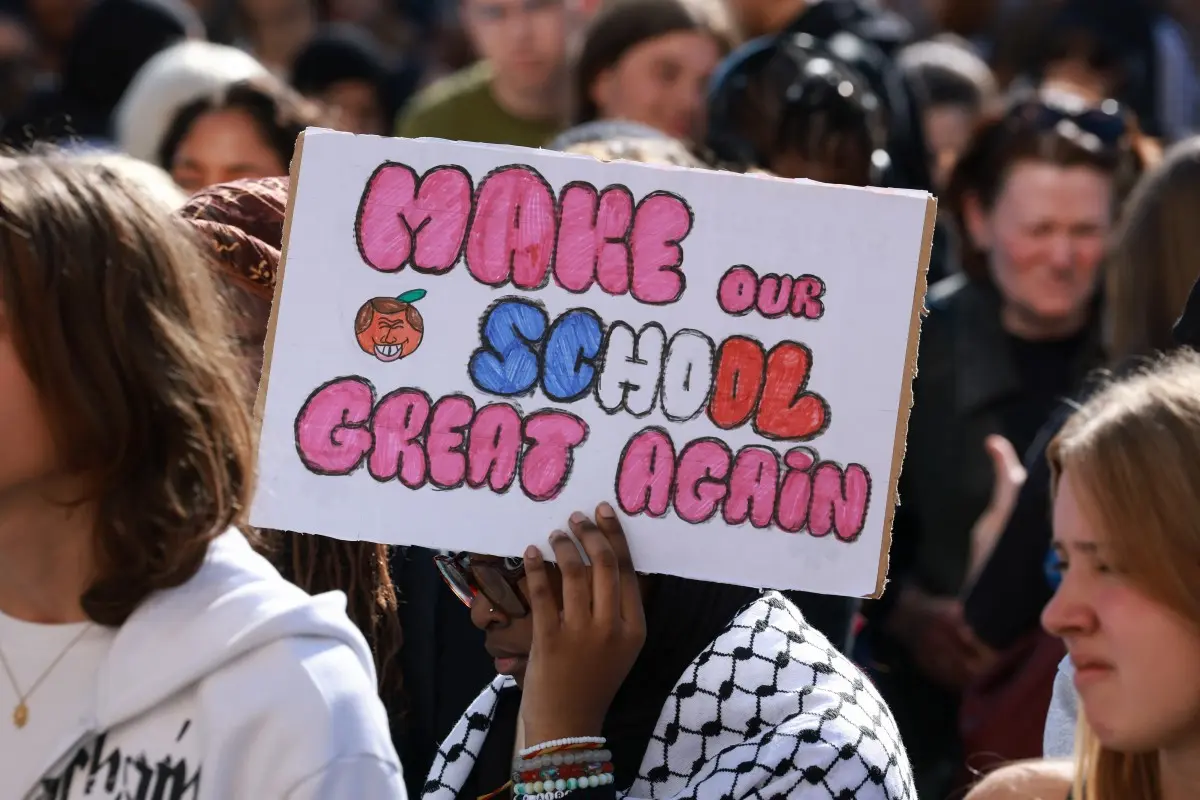 What is fuelling French school protests?