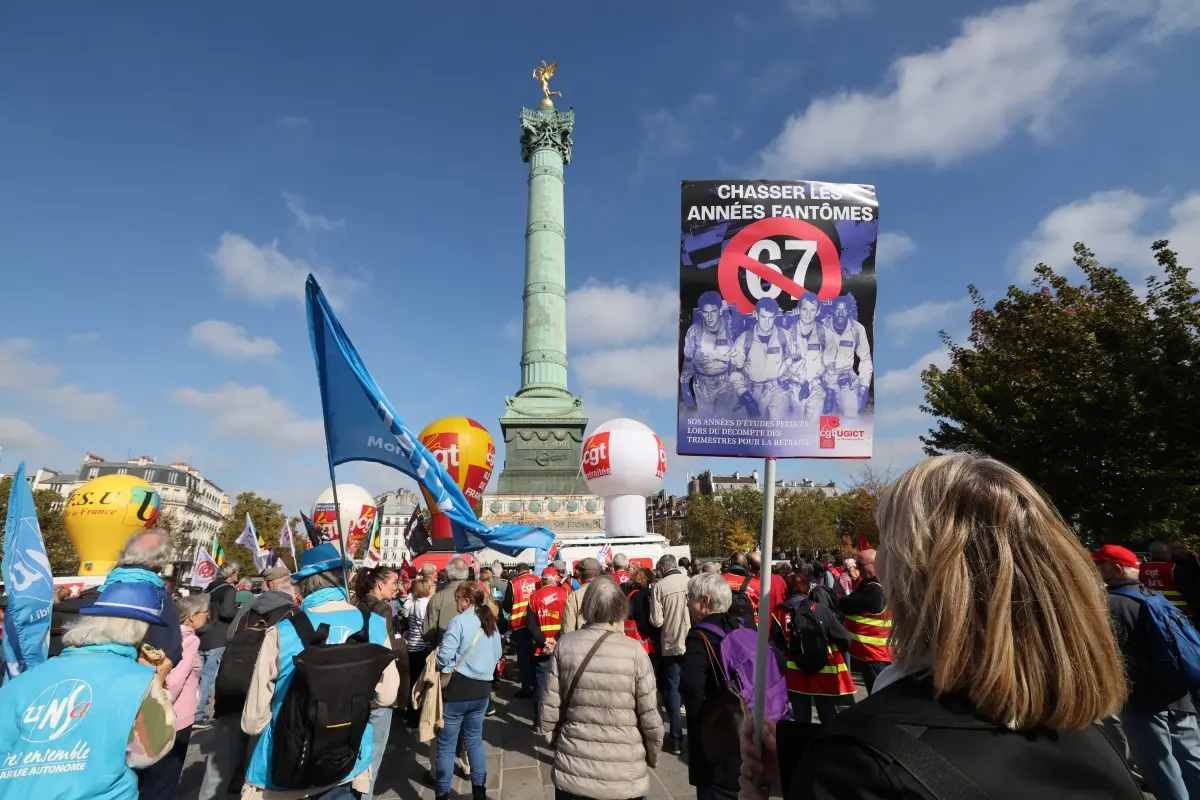 MAPS: Routes for protests in Paris on October 24th