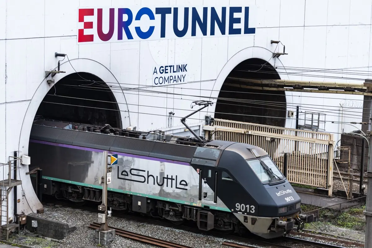 Several injured after bus hits train near Channel Tunnel entrance in France