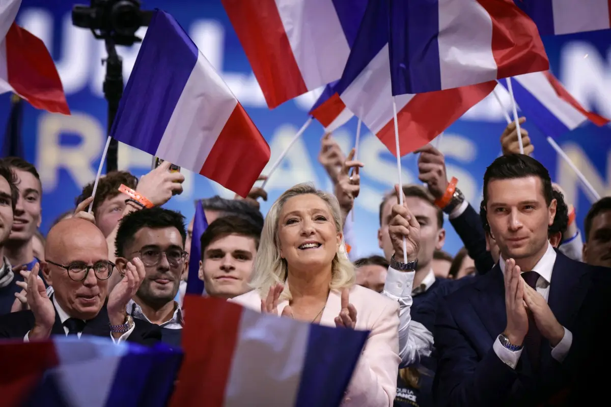 France's Le Pen launches presidential bid vowing to restore 'rule of law'