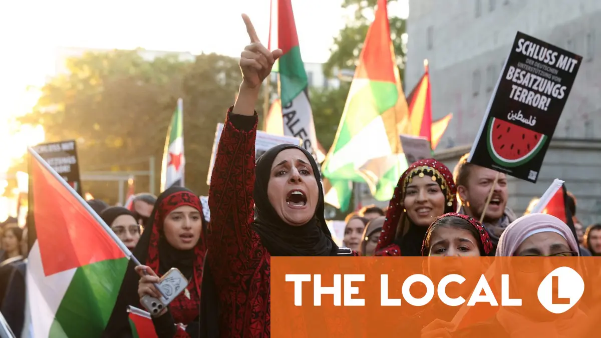 IN PICTURES: Thousands join pro-Palestinian march in Berlin