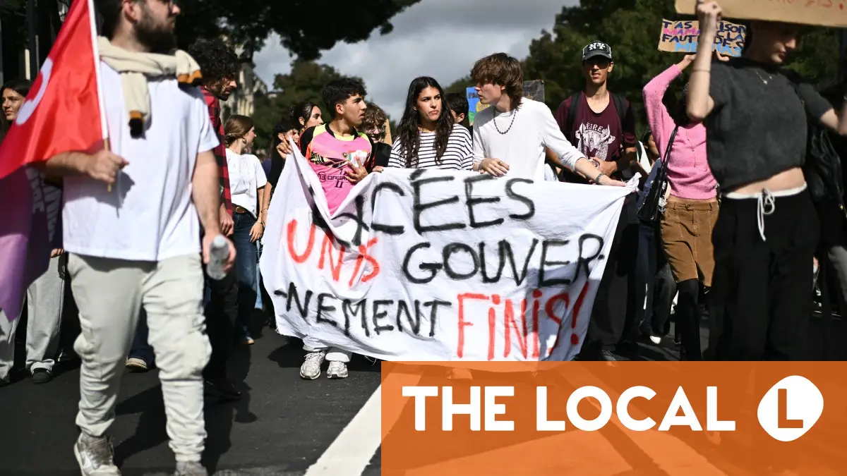 French authorities say 161,500 turned out for Tuesday's student demos
