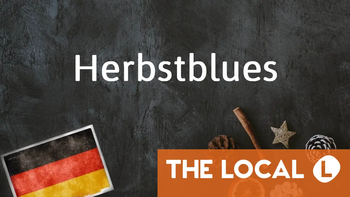 German word of the day: Der Herbstblues