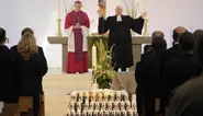 Memorial service held for German Air France crash victims