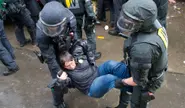 At least 116 injured in Stuttgart clash