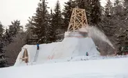 Bavarians build church out of snow