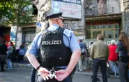 Free artists evicted from Berlin city centre icon