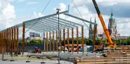 First tents go up for Munich's Oktoberfest