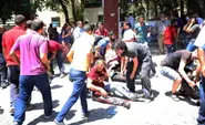 March for Kurdish terror victims turns violent