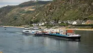 Damaged freighter blocks traffic at drought-hit Rhine
