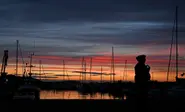 Storm at Baltic beauty spot over Germany's gas plans