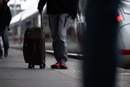 How many Deutsche Bahn trains have arrived on time so far this year?
