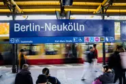 Manhunt after explosives left at Berlin's Neukölln train station
