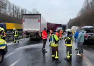 Drivers in Germany face hazardous conditions as winter weather bites