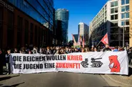 In pictures: Thousands of students in Germany strike against military service