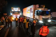 Truckers blockade Nantes as more protests are planned across France