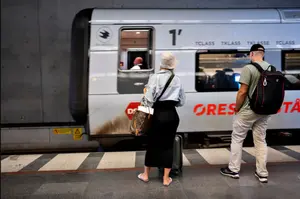 Rail services between Sweden and Denmark reduced as summer holidays get under way