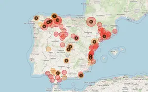 LATEST: Where are the wildfires in Spain right now?