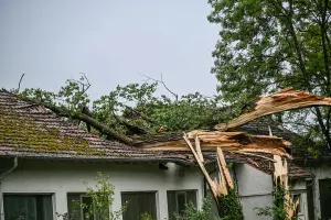 Southern Germany lashed by strong winds and supercell storms on Friday