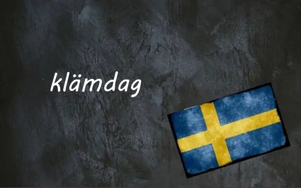Swedish word of the day: klämdag